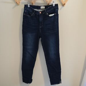 Nicole Miller New York Deep Blue Ankle Jeans, SOHO High Rise Ankle Skinny